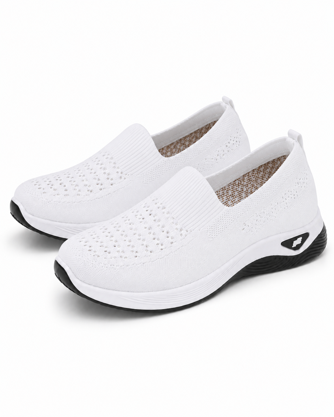 StepEase™ Lightweight Breathable Walking Shoes — Soft-Sole Slip-On