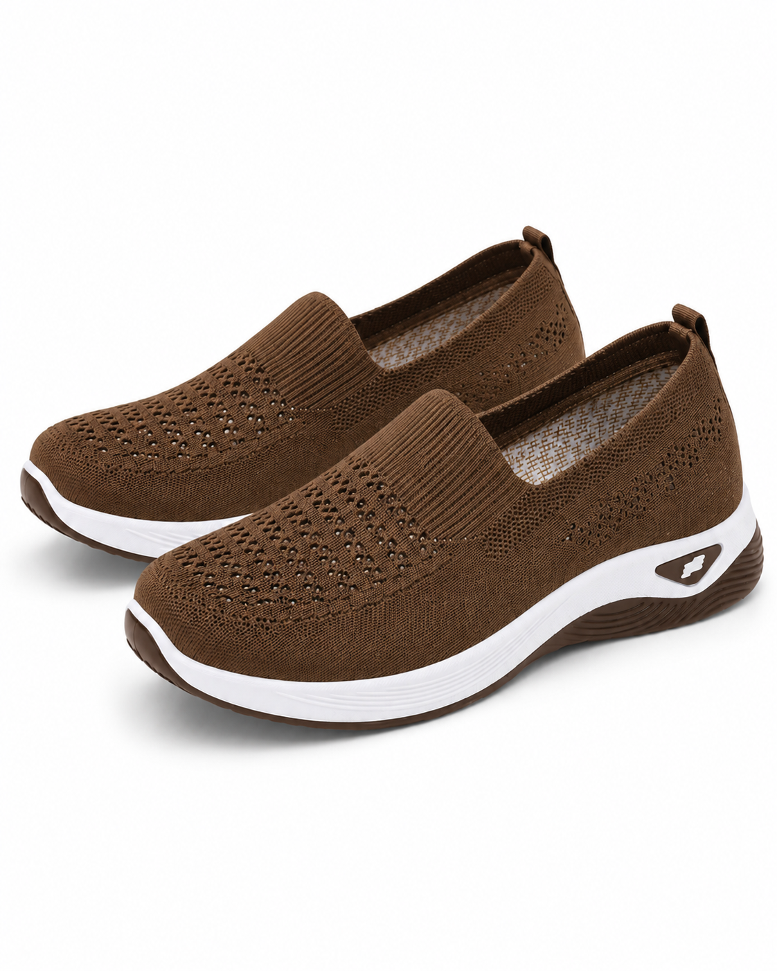 StepEase™ Lightweight Breathable Walking Shoes — Soft-Sole Slip-On