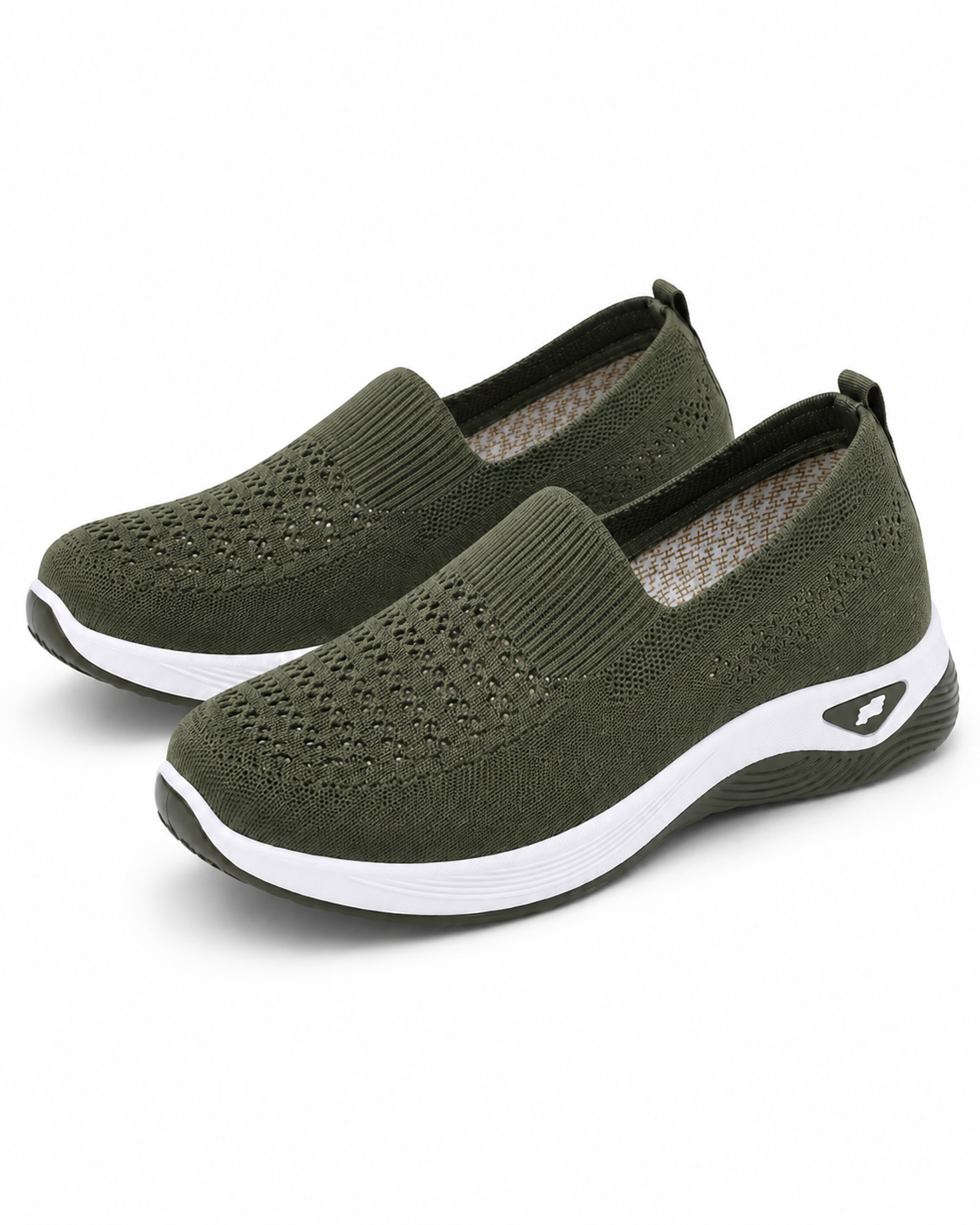 StepEase™ Lightweight Breathable Walking Shoes — Soft-Sole Slip-On