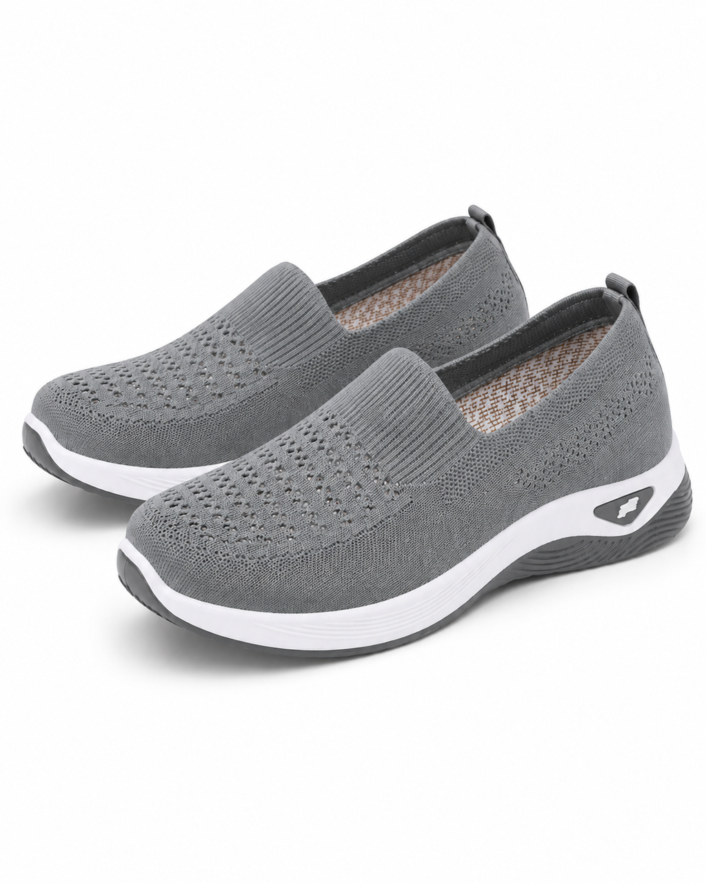StepEase™ Lightweight Breathable Walking Shoes — Soft-Sole Slip-On