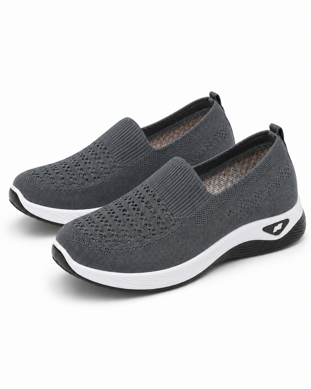 StepEase™ Lightweight Breathable Walking Shoes — Soft-Sole Slip-On