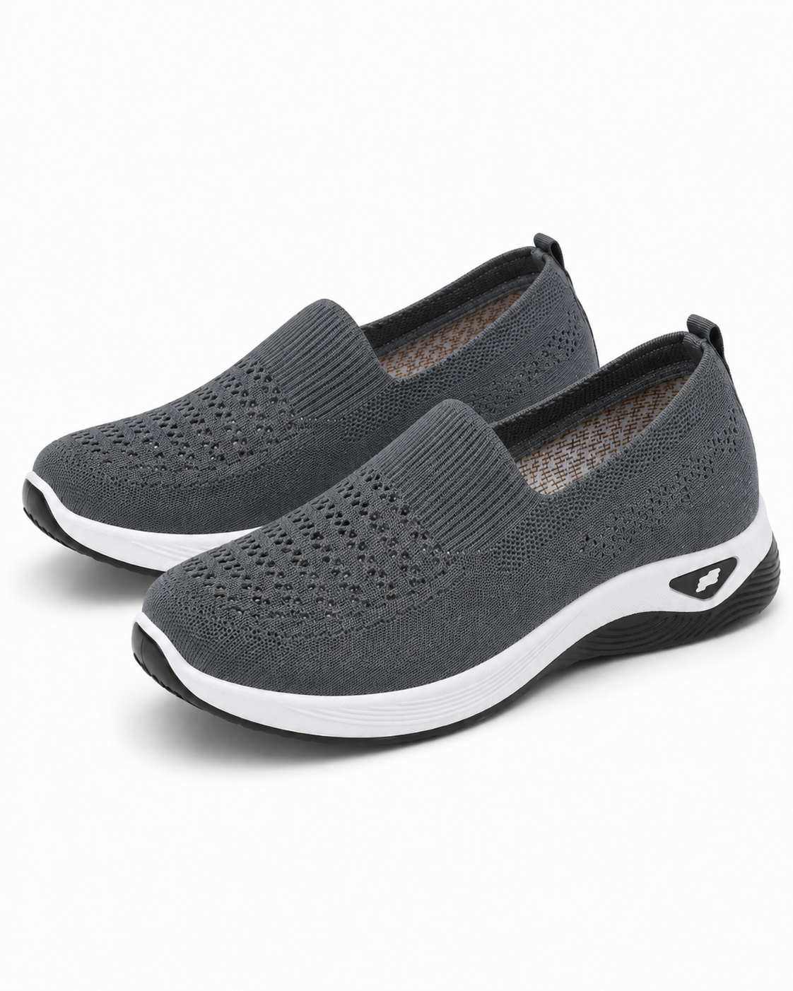 StepEase™ Lightweight Breathable Walking Shoes — Soft-Sole Slip-On
