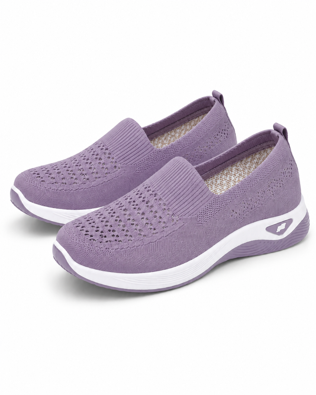 StepEase™ Lightweight Breathable Walking Shoes — Soft-Sole Slip-On