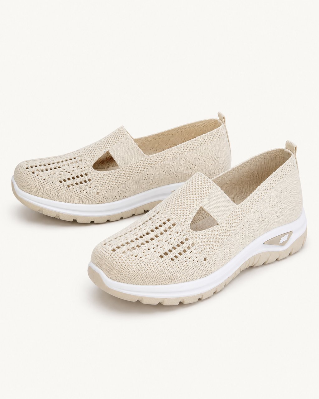 StepEase™ Breathable Mesh Slip-On Sandals — Wide-Fit Comfort