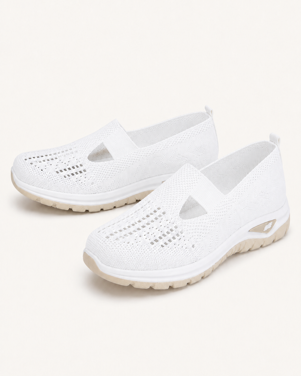 StepEase™ Breathable Mesh Slip-On Sandals — Wide-Fit Comfort