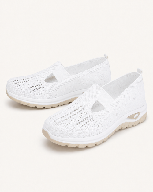 StepEase™ Breathable Mesh Slip-On Sandals — Wide-Fit Comfort