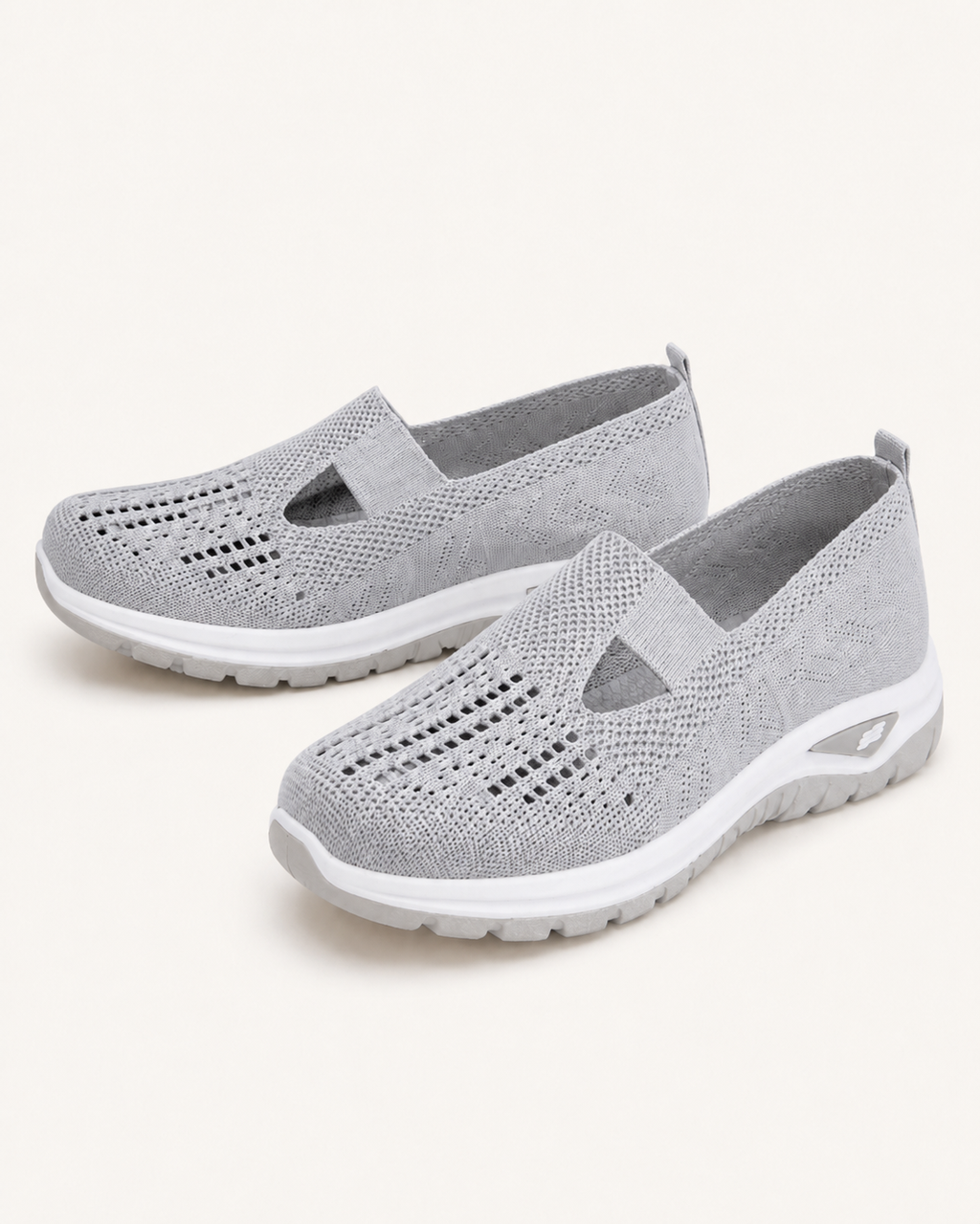 StepEase™ Breathable Mesh Slip-On Sandals — Wide-Fit Comfort