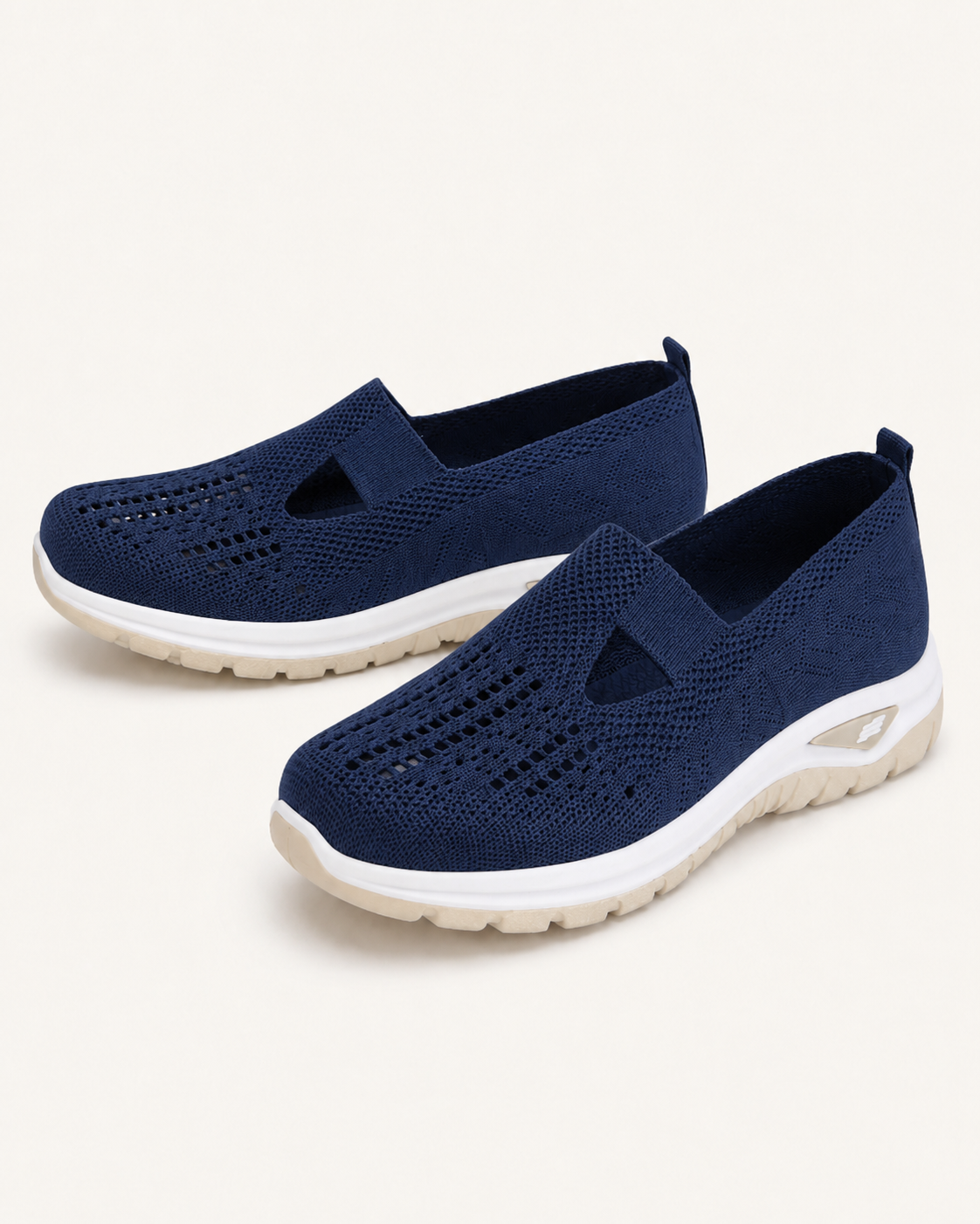 StepEase™ Breathable Mesh Slip-On Sandals — Wide-Fit Comfort