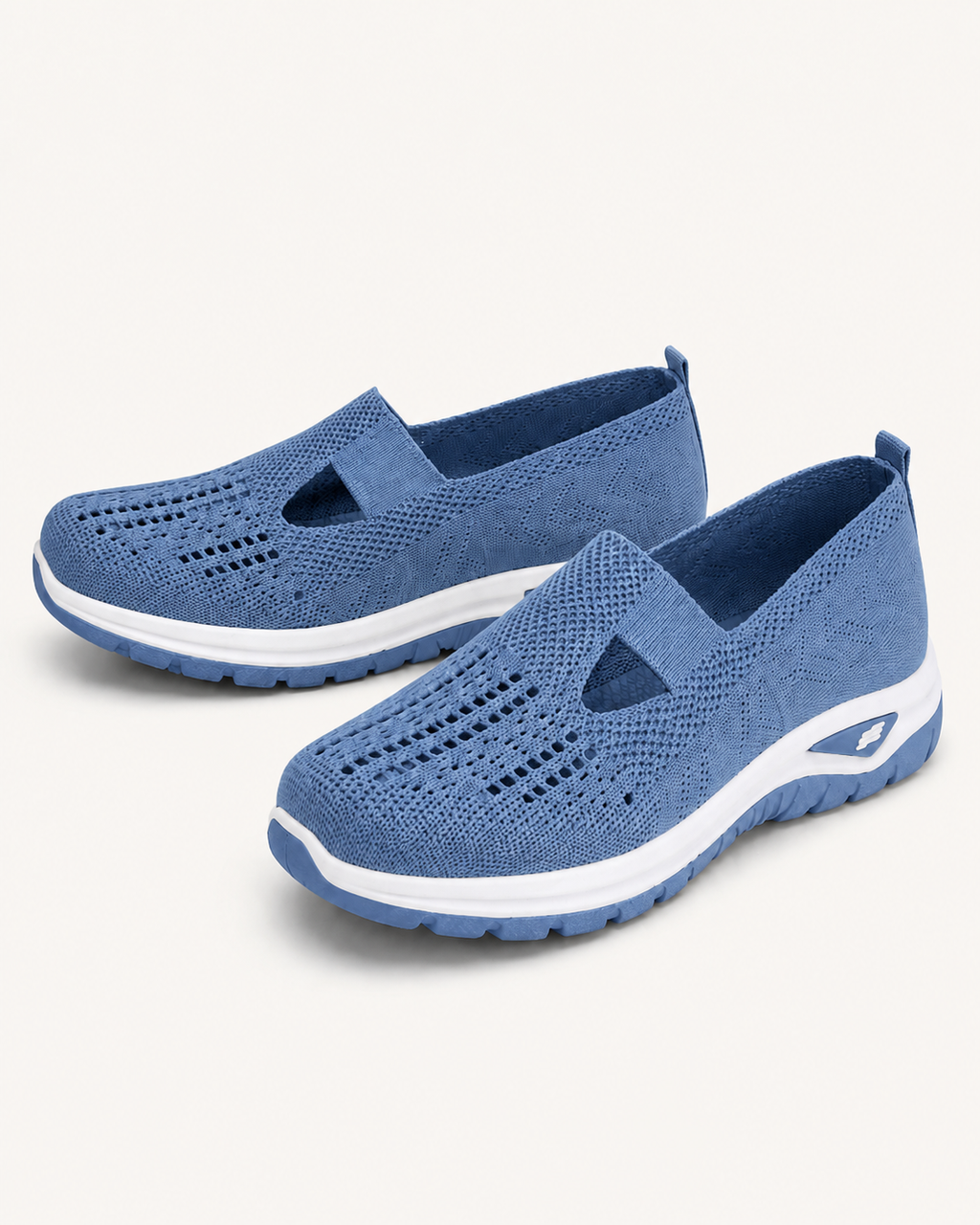 StepEase™ Breathable Mesh Slip-On Sandals — Wide-Fit Comfort