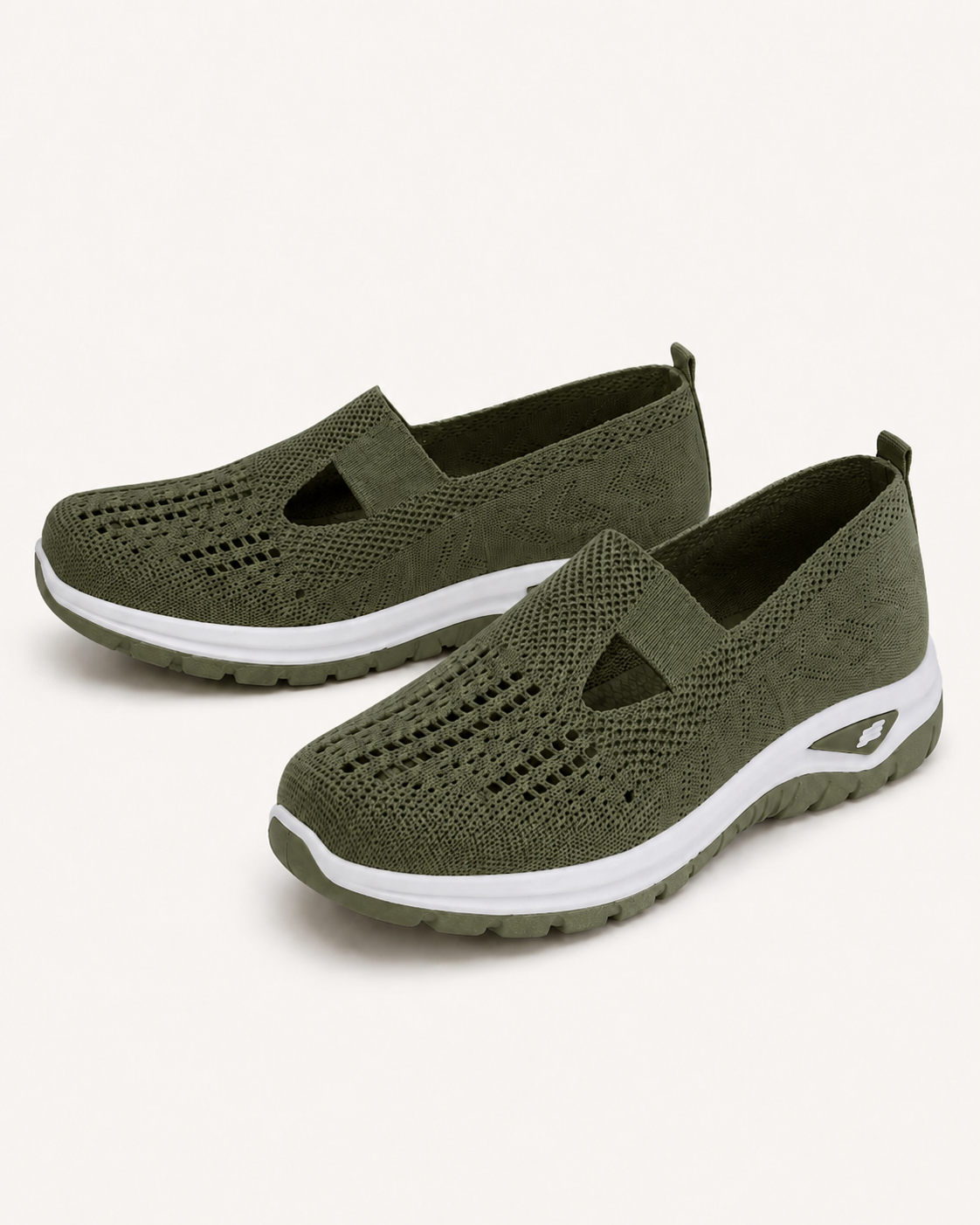 StepEase™ Breathable Mesh Slip-On Sandals — Wide-Fit Comfort