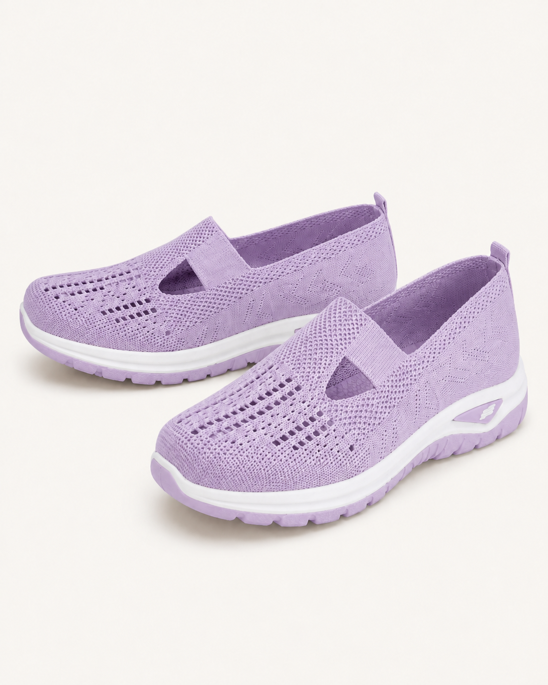 StepEase™ Breathable Mesh Slip-On Sandals — Wide-Fit Comfort