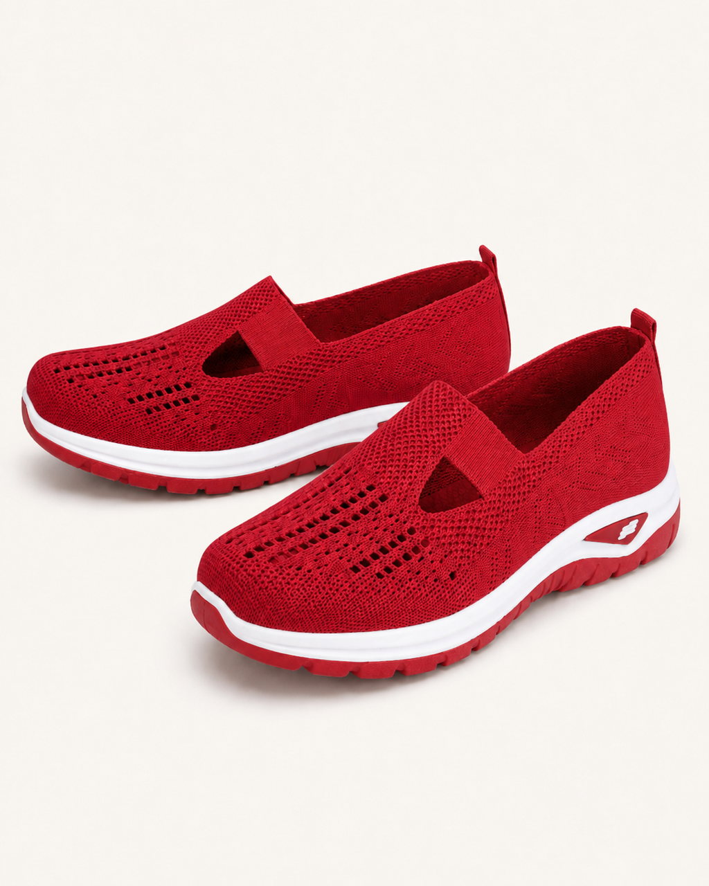StepEase™ Breathable Mesh Slip-On Sandals — Wide-Fit Comfort