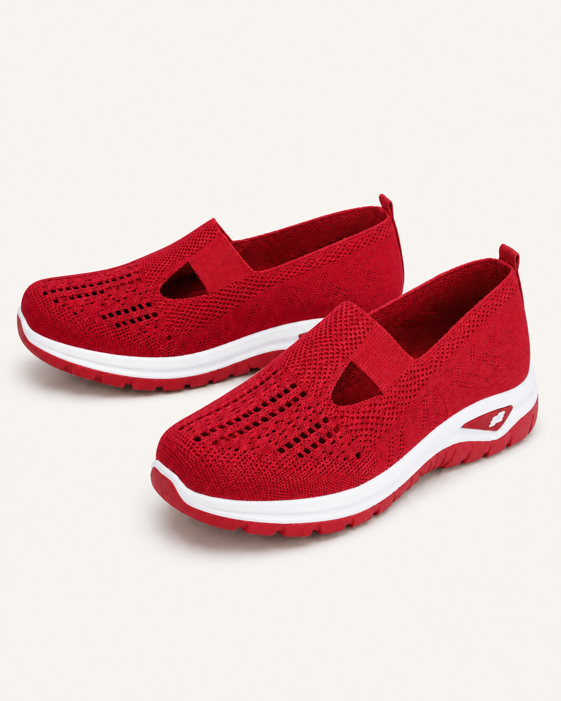 StepEase™ Breathable Mesh Slip-On Sandals — Wide-Fit Comfort