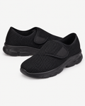 StepEase™ Wide-Fit Orthopedic Walking Shoes — Adjustable Strap