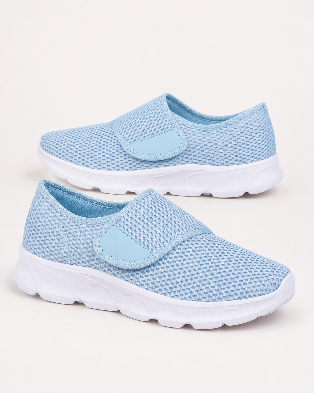 StepEase™ Wide-Fit Orthopedic Walking Shoes — Adjustable Strap