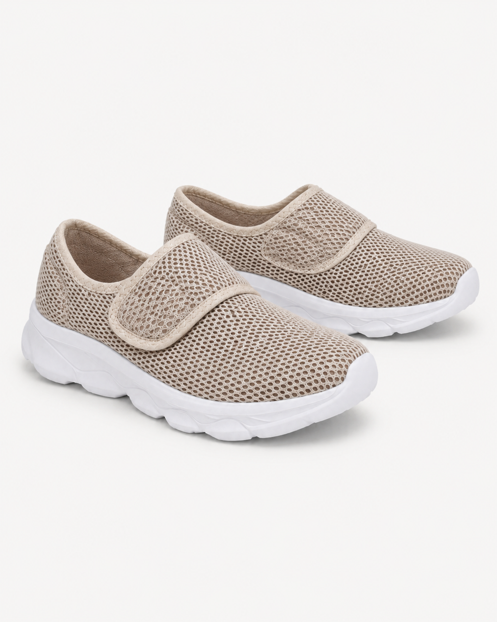 StepEase™ Wide-Fit Orthopedic Walking Shoes — Adjustable Strap