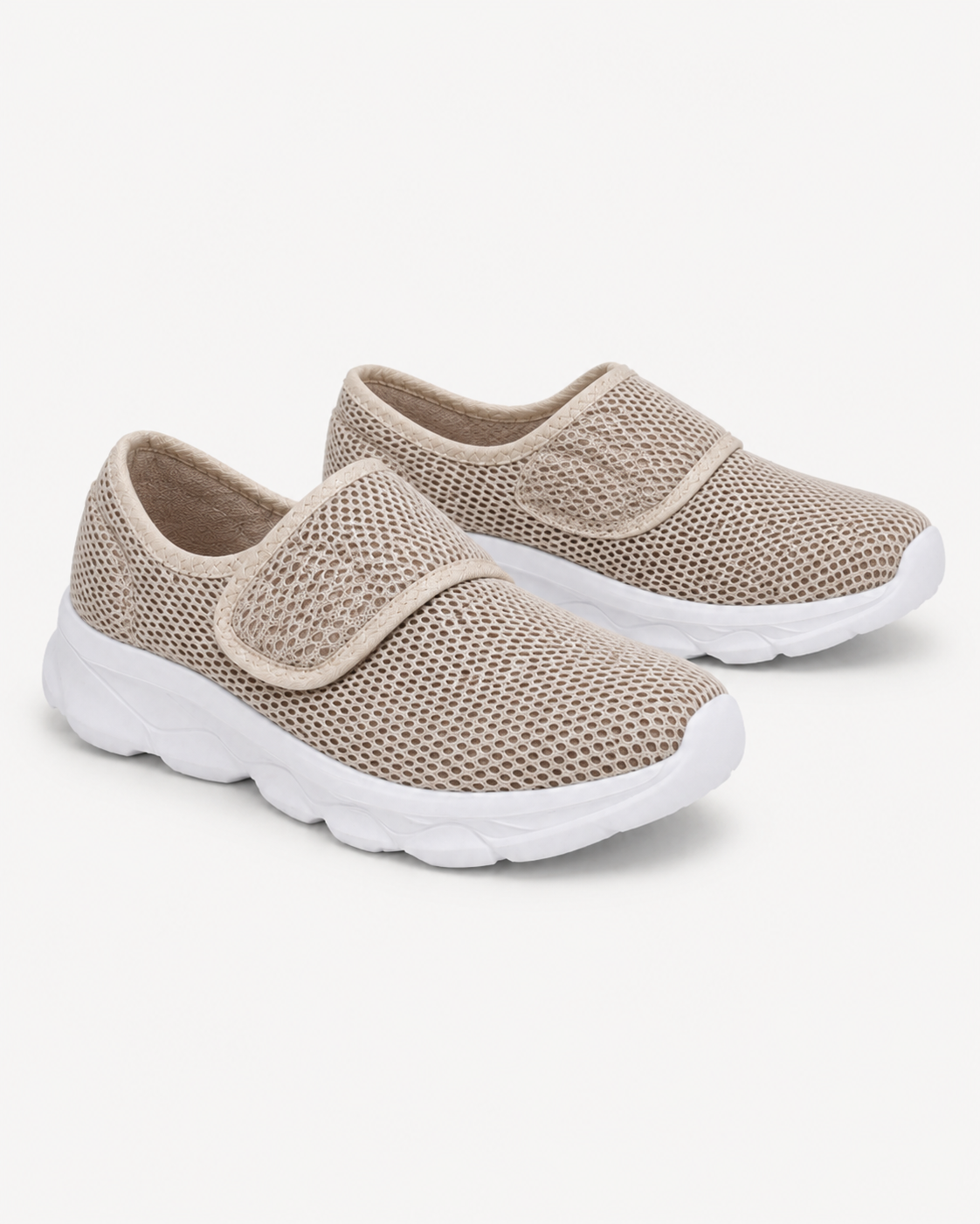 StepEase™ Wide-Fit Orthopedic Walking Shoes — Adjustable Strap
