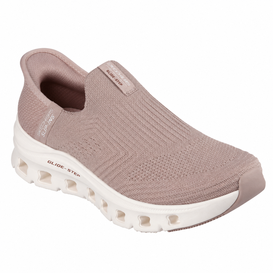 Step Ease Glide Cushion Slip-On in mauve