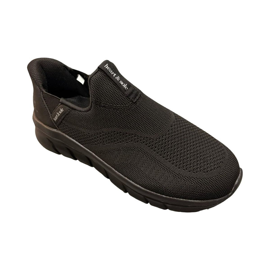 Heart and Sole knit slip-on sneaker